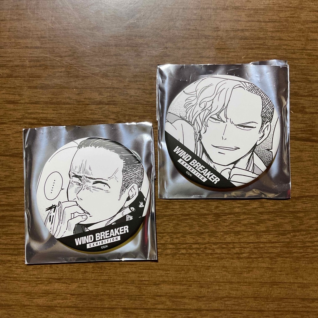 ⚠️ WIND BREAKER展 ランダム原作コマ缶バッジ 有馬 鹿沼 セット エンタメ/ホビーのアニメグッズ(バッジ/ピンバッジ)の商品写真