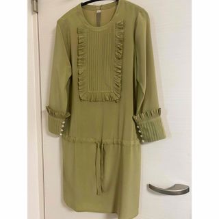Chloe - Chloe クロエ シルクブラウス プリーツ フリル Chloe - Chloe クロエ シルクブラウス プリーツ フリル