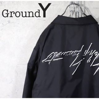 Ground Y - 新品未使用 Ground Y 武田双雲 ロングダウンコートの Ground Y - 新品未使用 Ground Y 武田双雲 ロングダウンコートの
