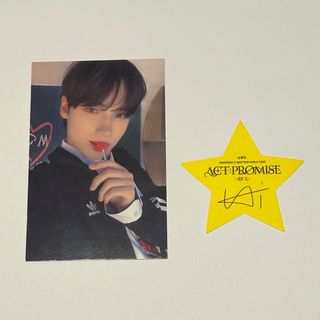 トゥモローバイトゥギャザー(TOMORROW X TOGETHER)のTXT MOA ZONE FC特典 トレカ ヒュニンカイ 仁川 インスパイア(アイドルグッズ)