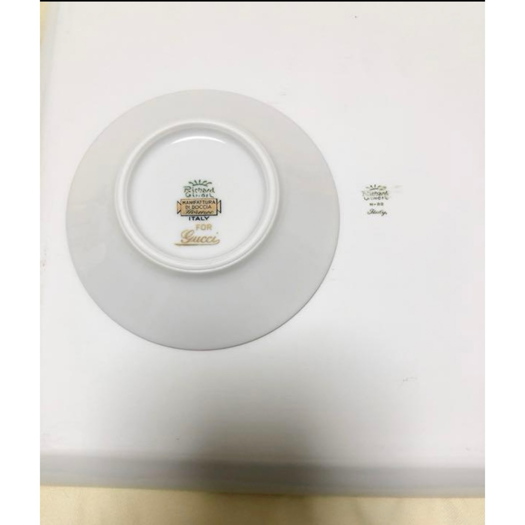 イタリア製GUCCI×リチャードジノリ カップ&ソ-サ-&ポット イタリア製GUCCI×リチャードジノリ カップ&ソ-サ-&ポット