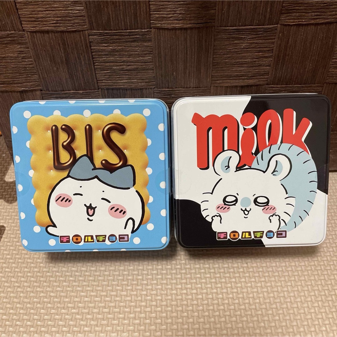 ちいかわ - 専用ちいかわ チロルチョコ缶 ハチワレ モモンガ ちいかわ - 専用ちいかわ チロルチョコ缶 ハチワレ モモンガ