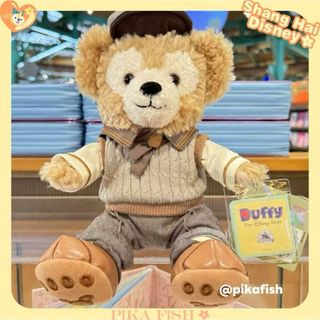 ダッフィー - 【フォ☆正規品】ダッフィー バースデー 肩のせ ダッフィー - 【フォ☆正規品】ダッフィー バースデー 肩のせ