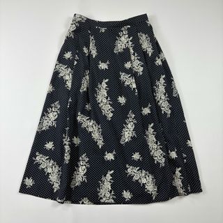 BURBERRY - バーバリー ビッグノバチェックロングフレアスカート BURBERRY - バーバリー ビッグノバチェックロングフレアスカート