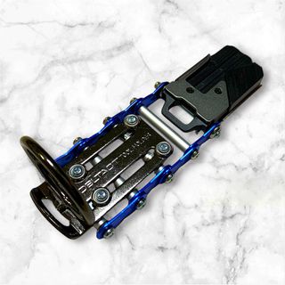 タジマメタルセフ用　ニックス風チェーン　DBLTACT ハンマー差し付き　ブルー(工具/メンテナンス)