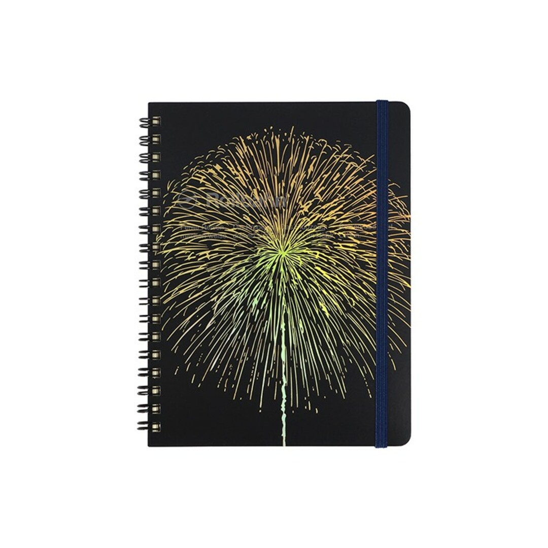 DELFONICS(デルフォニックス)の「新品未開封品」ロルバーン ポケット付きLサイズ スパークル 大輪 完売商品 インテリア/住まい/日用品の文房具(ノート/メモ帳/ふせん)の商品写真