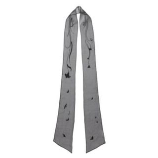 mame - mame Hand Printed Rectangle Silk Scarfの通販 by n's mame - mame Hand Printed Rectangle Silk Scarfの通販 by n's