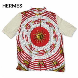 HERMES - エルメス HERMES チュニック 刺繍ポケット H刺繍 HERMES - エルメス HERMES チュニック 刺繍ポケット H刺繍
