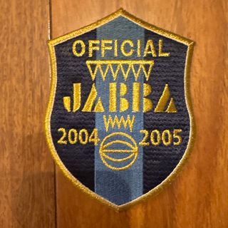 公式日本バスケットボール審判ワッペン　JABBA　2004-2005