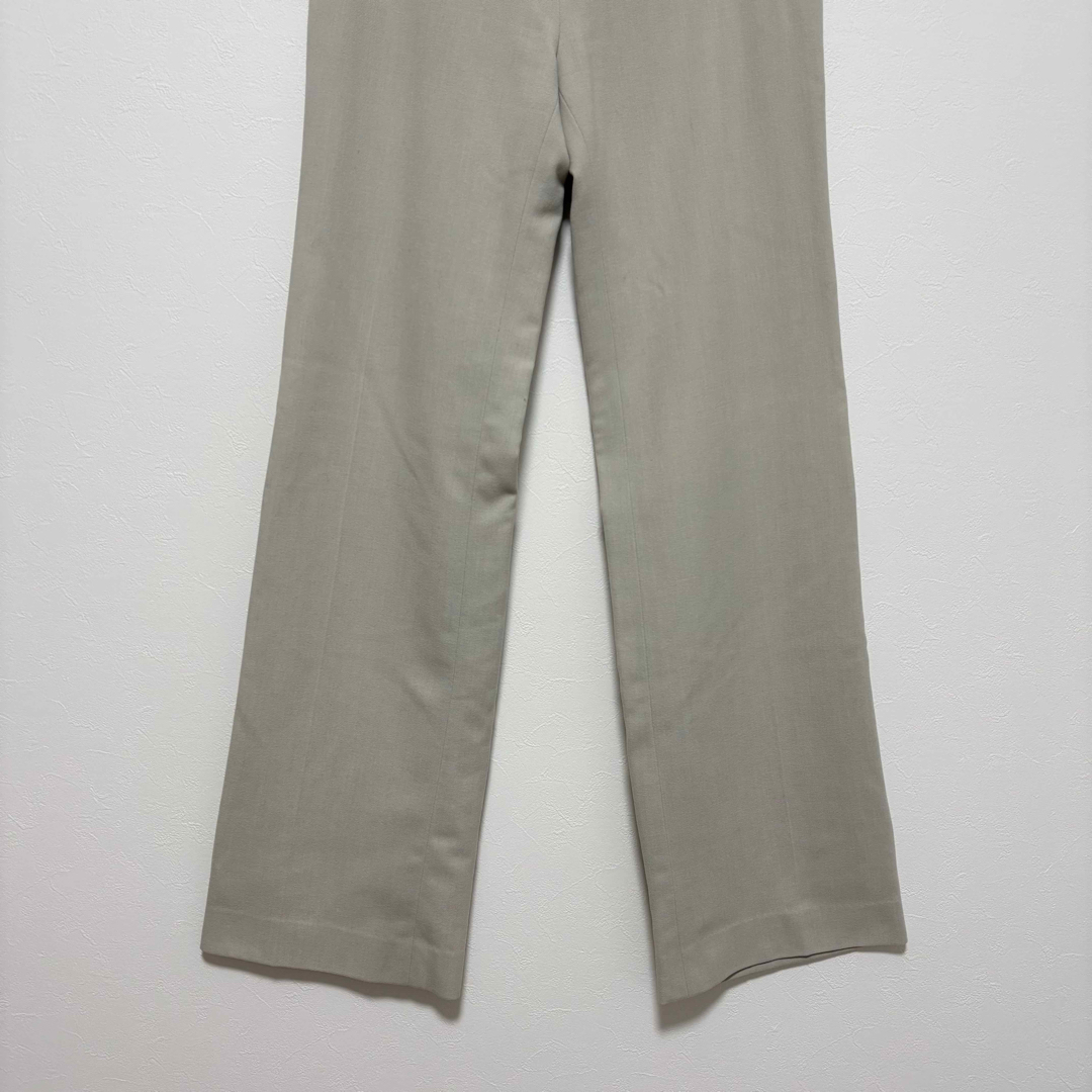 LANVIN en Bleu(ランバンオンブルー)の【ランバン】LANVIN en Bleu ストレートパンツ 日本製 36 グレー レディースのパンツ(その他)の商品写真