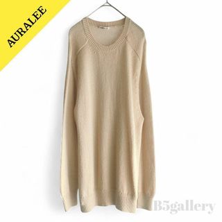 AURALEE - AURALEE オーラリー ニット・セーター 4(M位) ブルー AURALEE - AURALEE オーラリー ニット・セーター 4(M位) ブルー