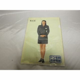鈴木京香 クリアファイル ドコモの携帯電話 NTTドコモ 非売品 新品(女性タレント)