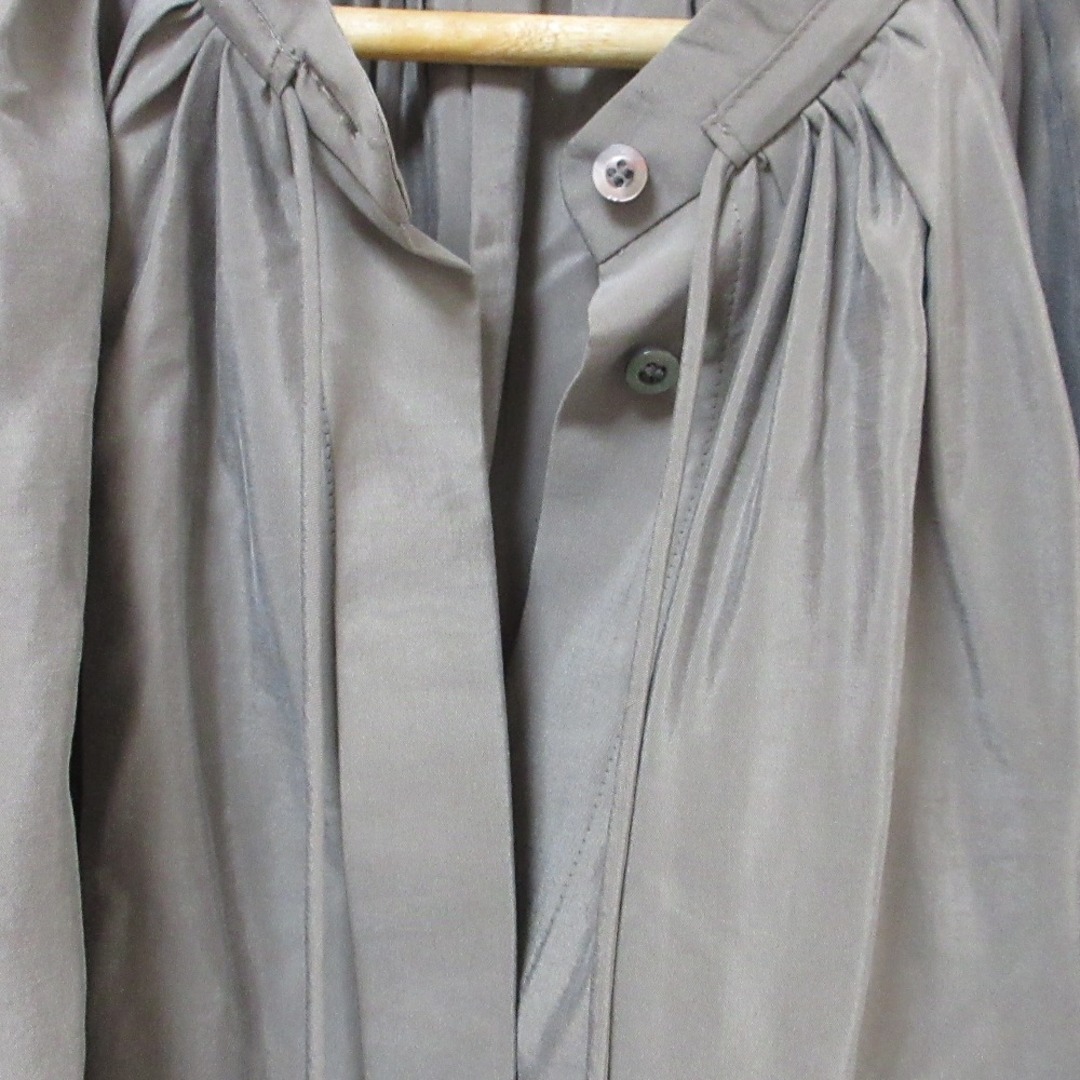 ebure - 美品 23SS ebure エブール 長袖 ロングスリーブ シルク ebure - 美品 23SS ebure エブール 長袖 ロングスリーブ シルク