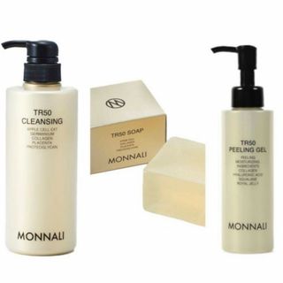 モナリ MONNALI TR50 クレンジング 洗顔石鹸 ピーリングジェル　各1(クレンジング/メイク落とし)