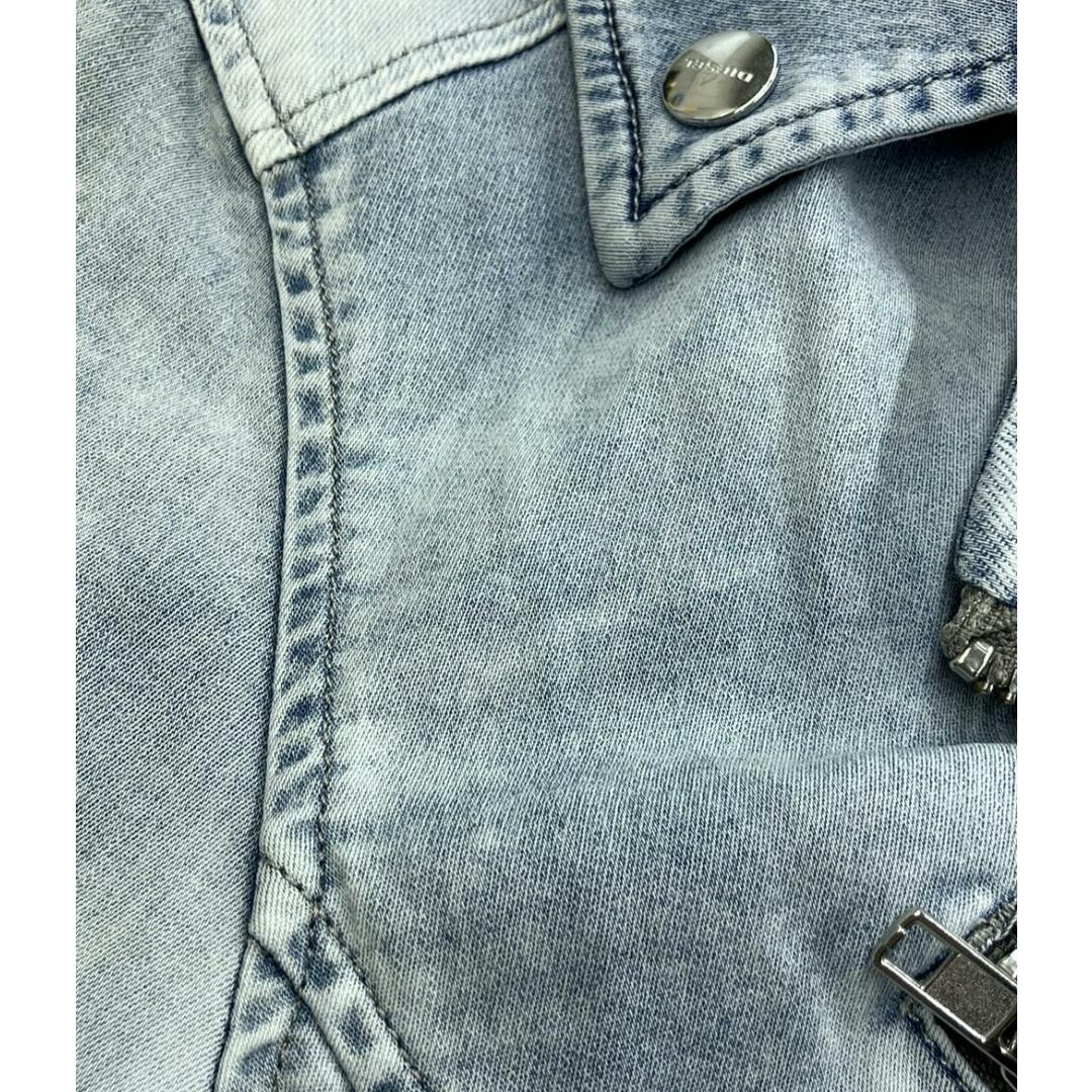DIESEL - ディーゼル DIESEL デニムジャケット ダブルライダース DIESEL - ディーゼル DIESEL デニムジャケット ダブルライダース