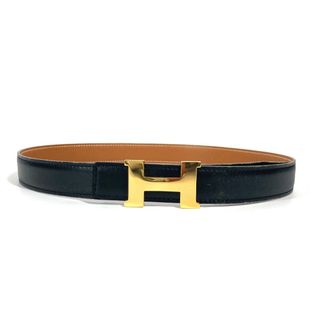 HERMES - エルメス ケリーベルト Z刻印 SV金具レザーベルト HERMES - エルメス ケリーベルト Z刻印 SV金具レザーベルト