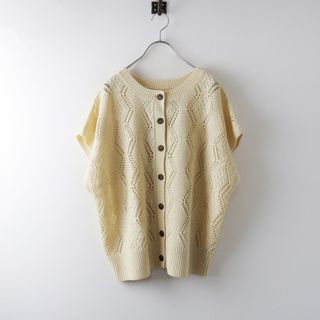 CHANEL - シャネル 22P ライオンボタン ココマーク リブニット