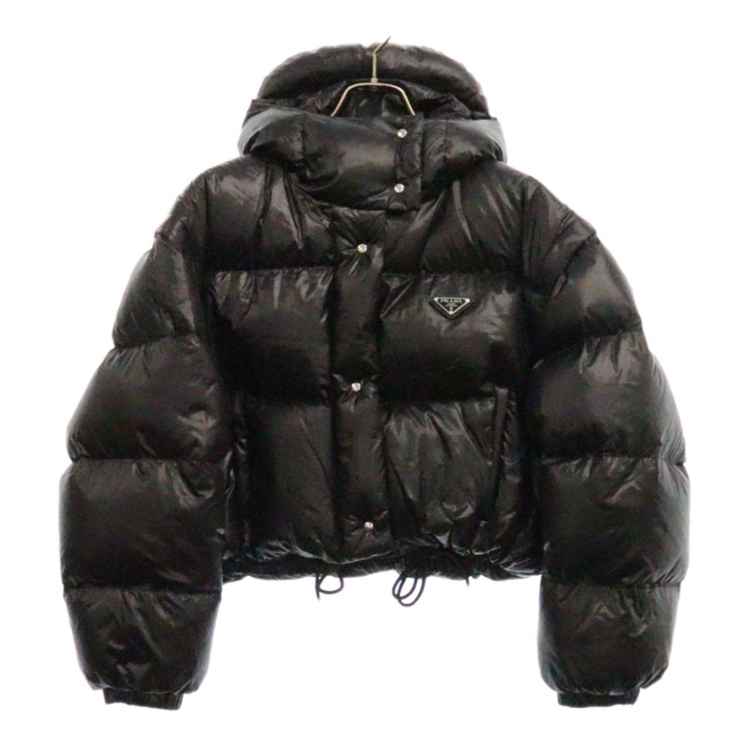 PRADA - PRADA プラダ Down Jacket トライアングルロゴ ショート PRADA - PRADA プラダ Down Jacket トライアングルロゴ ショート