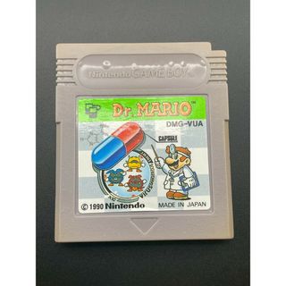 ポケモン(ポケモン)の【中古品】 ドクターマリオ　 GB ゲームボーイ　ソフト　レトロゲーム(家庭用ゲームソフト)