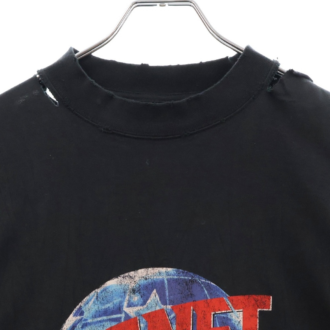 BALENCIAGA バレンシアガ Planet Heart ダメージTシャツ BALENCIAGA バレンシアガ Planet Heart ダメージTシャツ