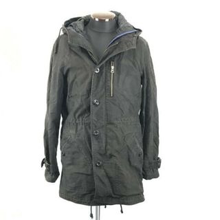 PPFM/ペイトンプレイス★着脱可ライナー/中綿入りコート/ブルゾン/アウター【メンズM程度/茶/ブラウン系】Made in Japan◆BG484(その他)