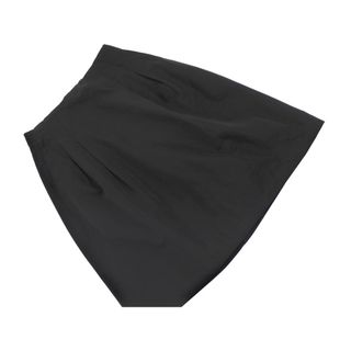 ジュンコシマダ(JUNKO SHIMADA)の49AV JUNKO SHIMADA 49アベニュージュンコシマダ タック スカート size36/黒 ■■ レディース(ひざ丈スカート)