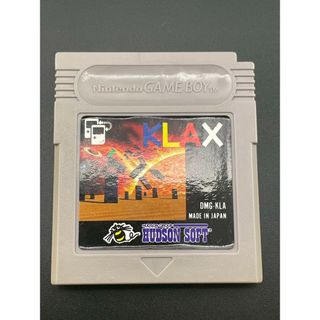 ポケモン(ポケモン)の【中古品】 KLAX　クラックス　 GB ゲームボーイ　ソフト　レトロゲーム(家庭用ゲームソフト)