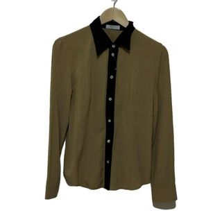 PRADA - 新品タグ付 プラダPRADA コットン ポプリン長袖シャツ PRADA - 新品タグ付 プラダPRADA コットン ポプリン長袖シャツ