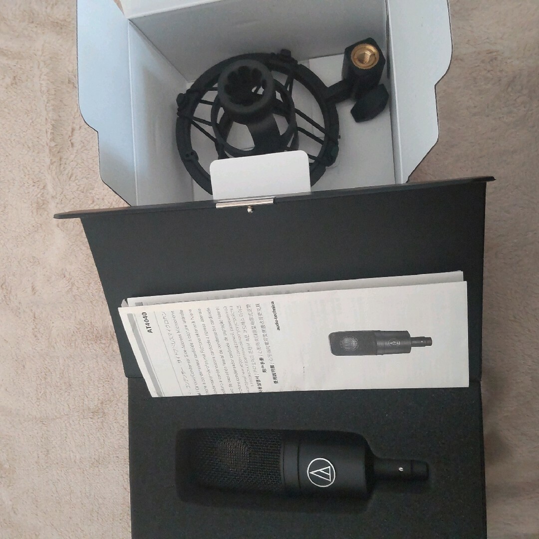 audio technica AT4040 コンデンサーマイク