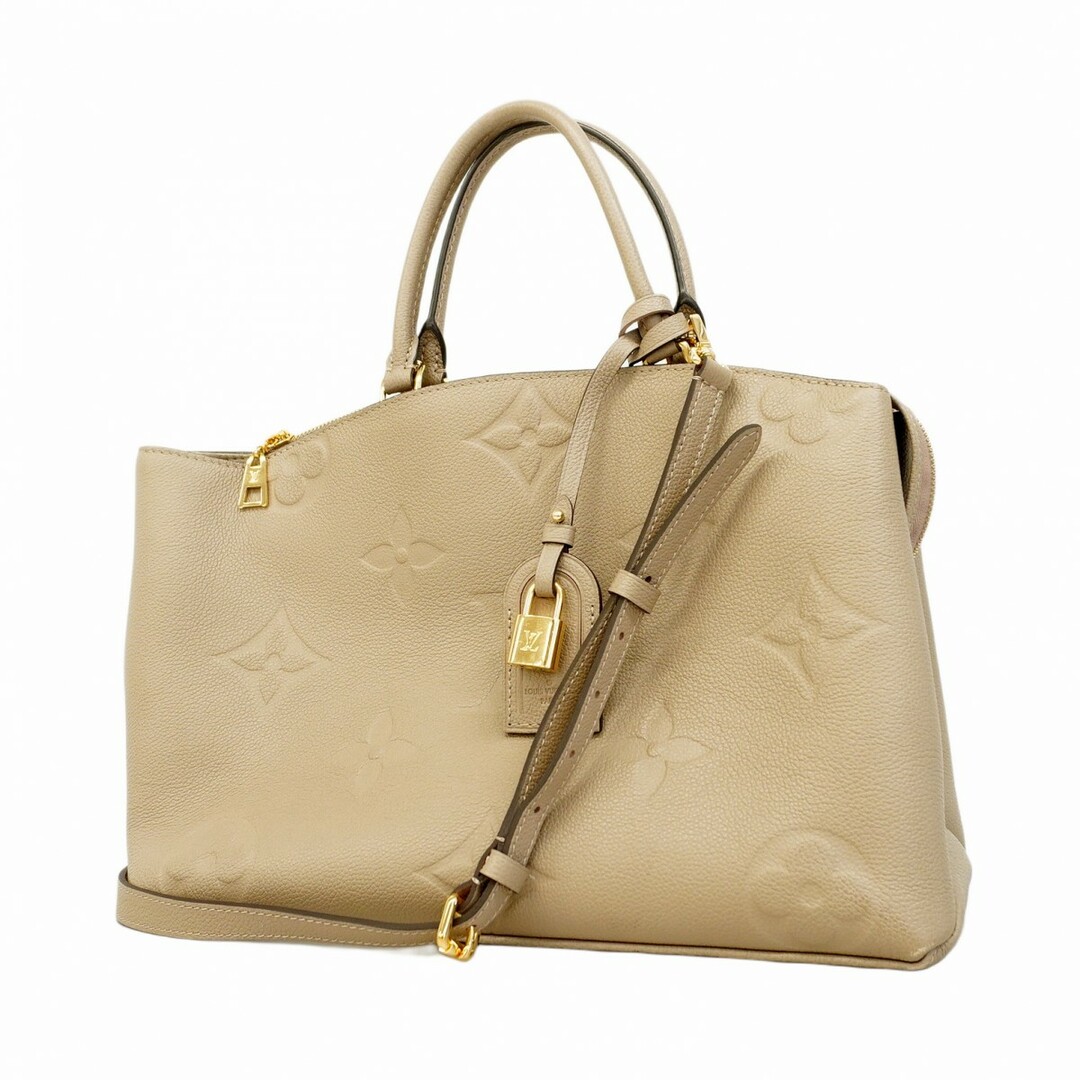 LOUIS VUITTON - 【5ce5026】ルイヴィトン ハンドバッグ モノグラム・アンプラント グランパレMM M45833 トゥルトレール【中古】レディース