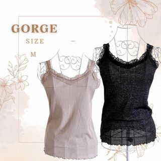 GORGE - chou chou ANGELINA 新品キャミソール Mサイズの通販 GORGE - chou chou ANGELINA 新品キャミソール Mサイズの通販