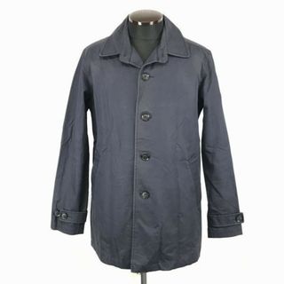 日本製★VENTILE/ベンタイル★コットン/チェスターコート/アウター【メンズM/紺/ネイビー】/Made in Japan◆XBF812(その他)
