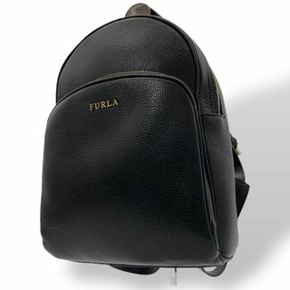 FURLA - 【未使用品】 FURLA フルラ カリプソ リュック 金 黒 FURLA - 【未使用品】 FURLA フルラ カリプソ リュック 金 黒
