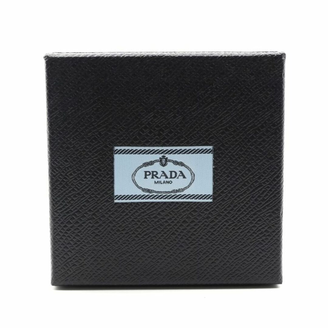 PRADA 早い者勝ち☆ロゴクリスタル装飾バレッタ PRADA - プラダ PRADA ヘアアクセサリー ゴールド グレー