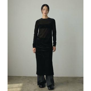 TODAYFUL - 完売 anuke Velour Mesh Onepiece