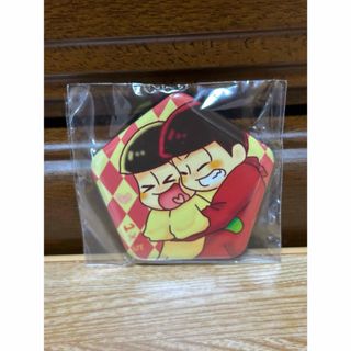 おそ松さん　缶バッチ　アニメイト　アニメ　マンガ　赤塚不二夫　グッズキャラ五角形(バッジ/ピンバッジ)