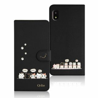【色:ブラック_サイズ:Galaxy A20/A21 JP*5.80"】Qrib