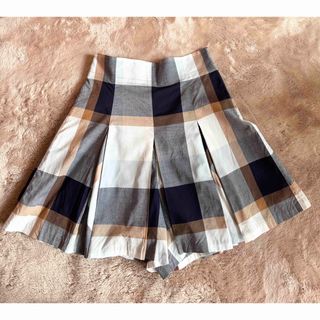 ブルーレーベルクレストブリッジ(BLUE LABEL CRESTBRIDGE)のブルーレーベルクレストブリッジ　プリーツキュロット　新同　38(キュロット)