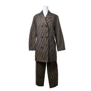 FENDI - FENDI ヴィンテージ ズッカ柄 ダブル セットアップの FENDI - FENDI ヴィンテージ ズッカ柄 ダブル セットアップの