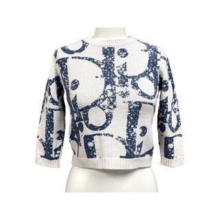 Christian Dior(ニット/セーター ・ ブルー・ネイビー/青色系 Christian Dior(ニット/セーター ・ ブルー・ネイビー/青色系