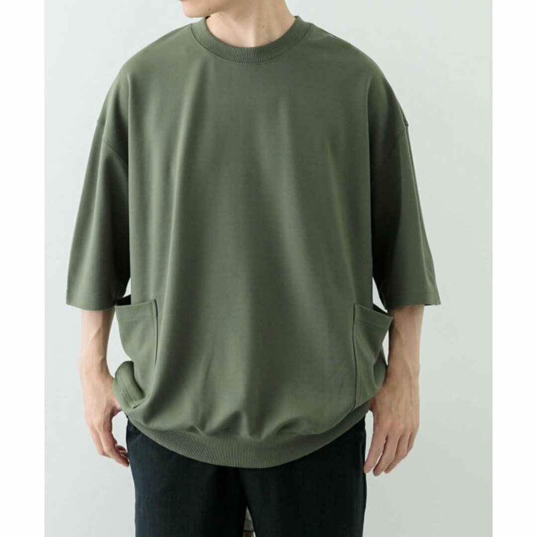 URBAN RESEARCH ITEMS(アーバンリサーチアイテムズ)の【KHK】サイドストレージ半袖ポンチTops メンズのトップス(Tシャツ/カットソー(半袖/袖なし))の商品写真