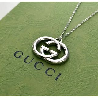 GUCCI - 極美品*グッチ GUCCI 925 ネックレス シルバー メンズ GUCCI - 極美品*グッチ GUCCI 925 ネックレス シルバー メンズ