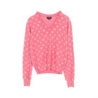 CHANEL - CHANEL カシミヤ ニット ラインストーン ココマーク CHANEL - CHANEL カシミヤ ニット ラインストーン ココマーク