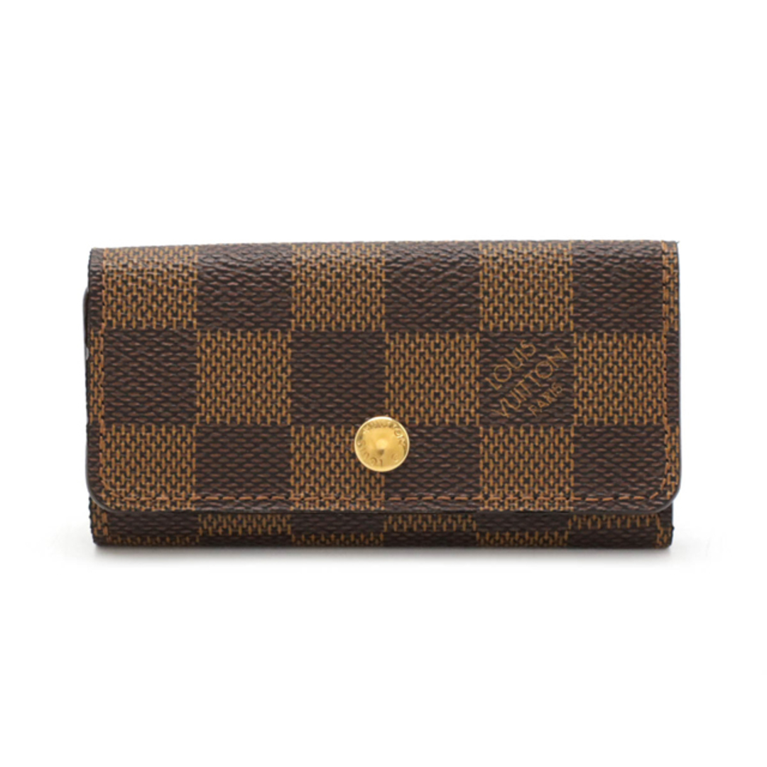 LOUIS VUITTON - LOUIS VUITTON ルイ ヴィトン ダミエ ミュルティクレ4 4連キーケース N62631