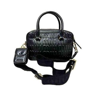 MIU MIU - 定価20万 MIUMIU 2022 ベルベットトップス アーチロゴ MIU MIU - 定価20万 MIUMIU 2022 ベルベットトップス アーチロゴ