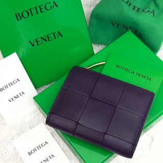 BOTTEGA VENETA - 美品 RFID ボッテガヴェネタ カセット 3つ折り BOTTEGA VENETA - 美品 RFID ボッテガヴェネタ カセット 3つ折り
