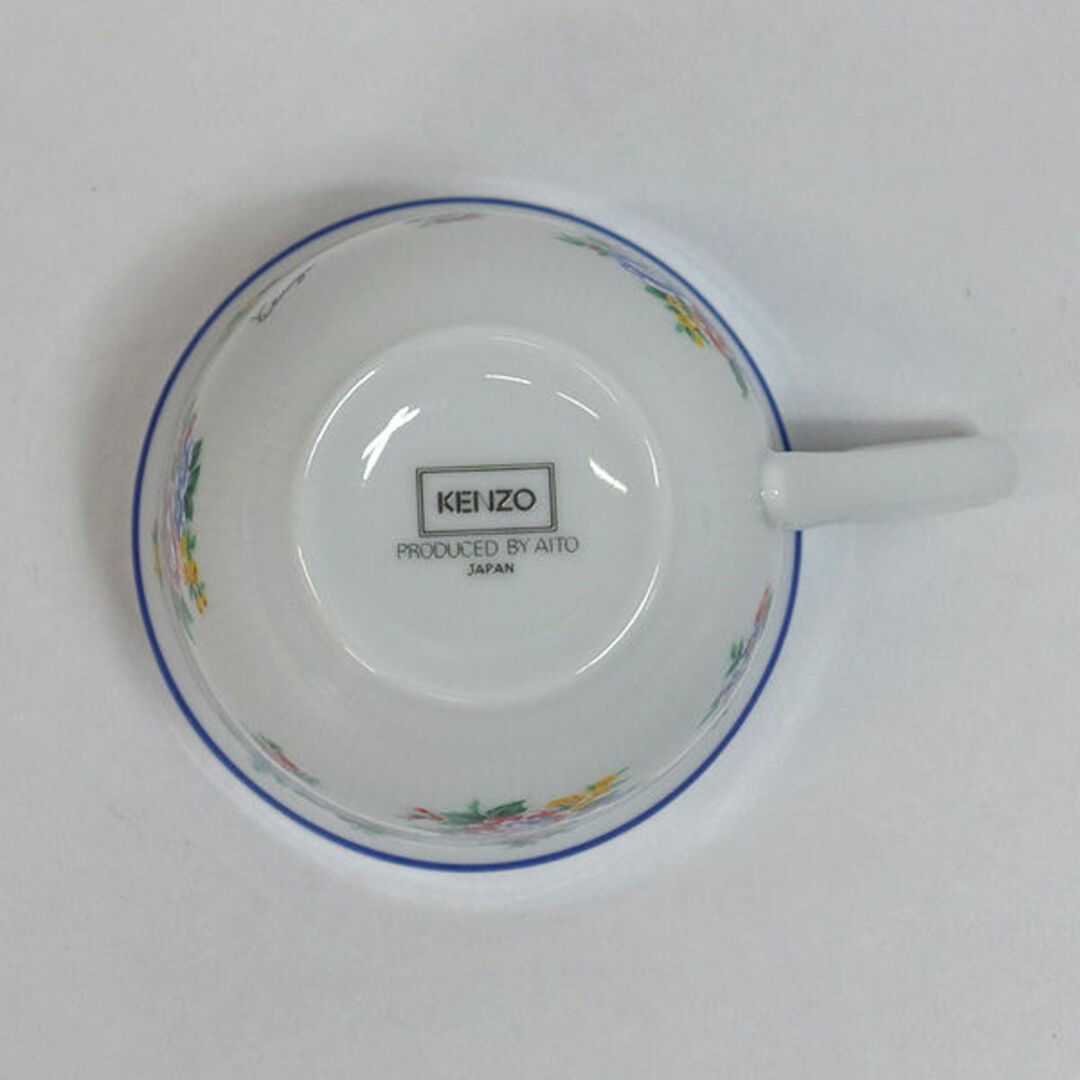 KENZO(ケンゾー)のKENZO / ケンゾー ◆【洋食器】ケンゾー/ペアカップ&ソーサー すまい 雑貨 ギフト ギフト【中古】 [0220517894] インテリア/住まい/日用品のキッチン/食器(グラス/カップ)の商品写真