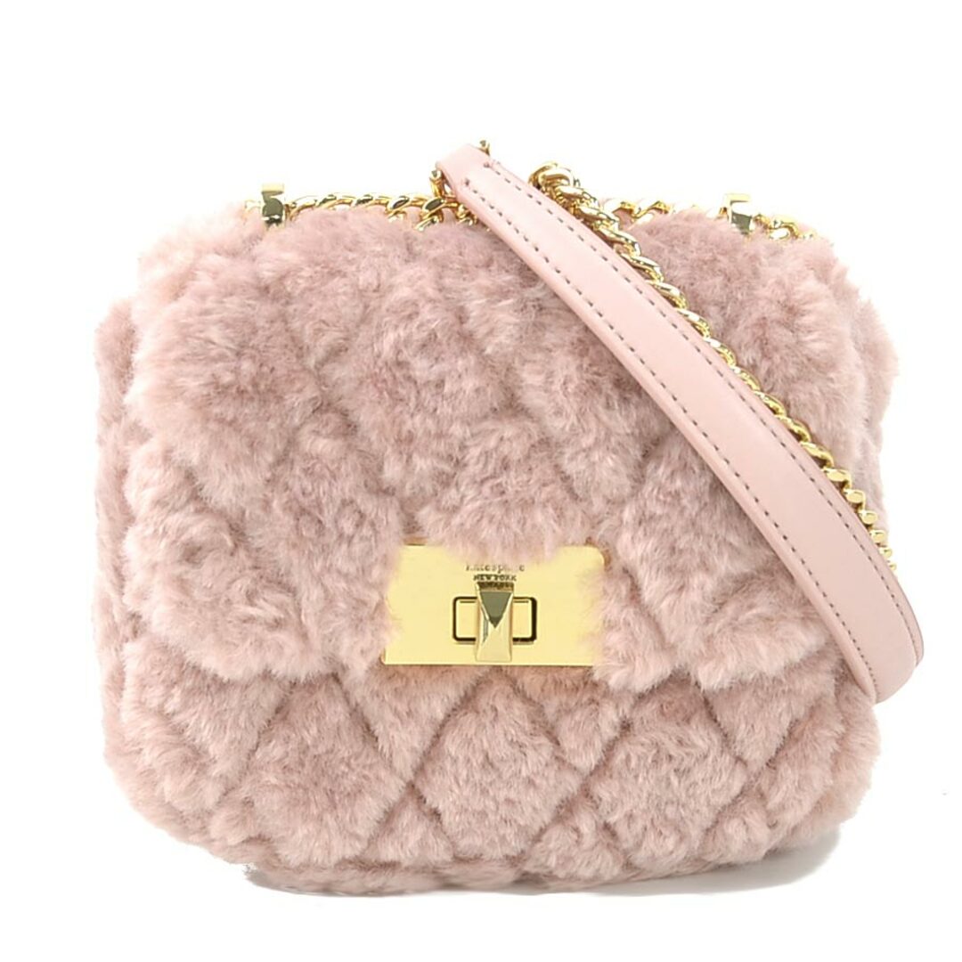 kate spade NEW YORK - ケイトスペード Kate Spade ショルダーバッグ ファー ピンク レディース 送料無料【中古】 h30960k