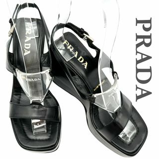 PRADA - PRADA(プラダ) サンダル 35 レディース モノリス PRADA - PRADA(プラダ) サンダル 35 レディース モノリス