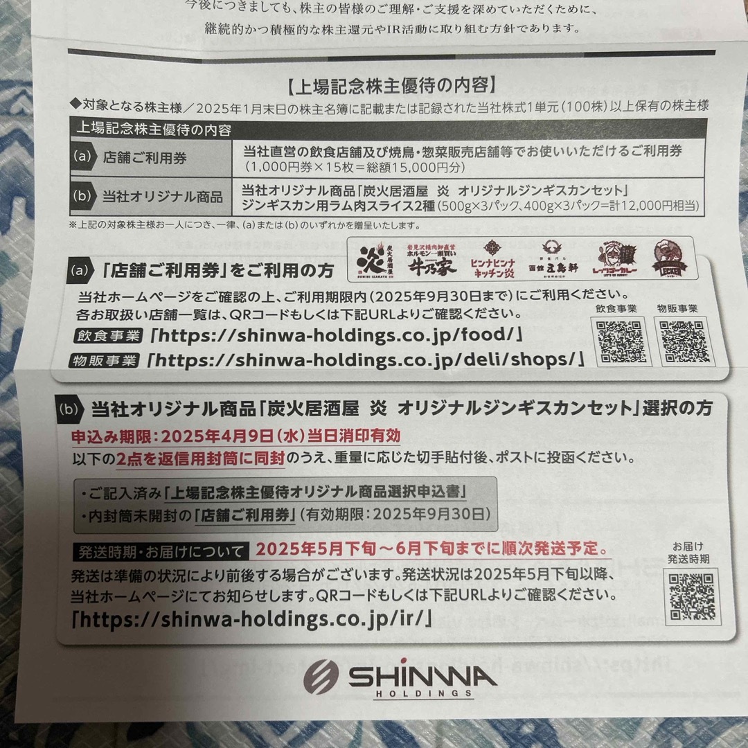 伸和ホールディングス 株主優待 15000円分の通販 by にわとり店 伸和ホールディングス 株主優待 15000円分の通販 by にわとり店